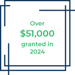 Over $51,000 granted in 2024